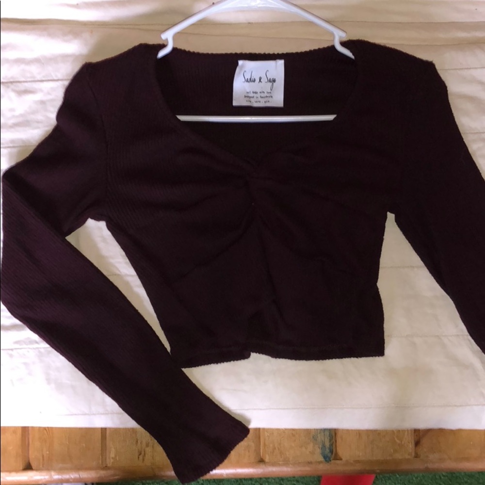Crop Sweater - Sadie & Sage